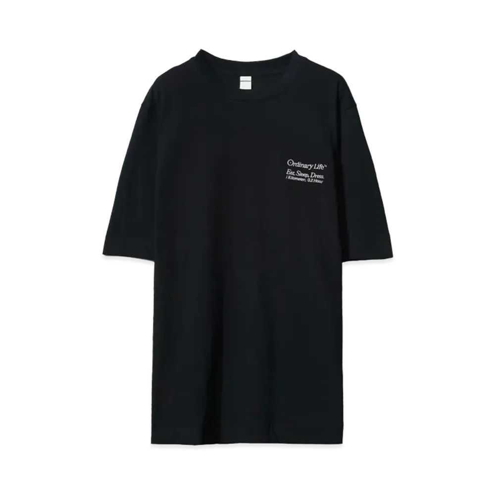 SHINYAKOZUKA ORDINARY S/S TEE(ISSUE#6) "COLOURLESS BLACK"