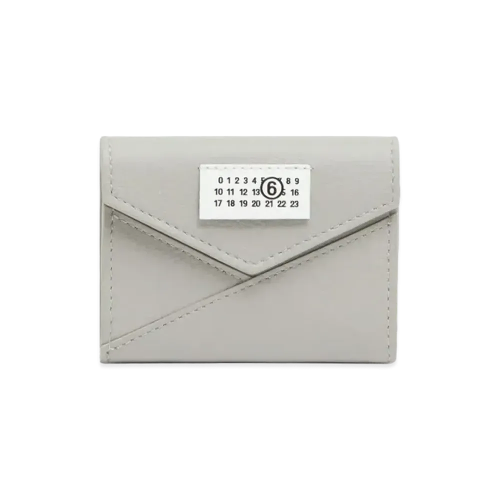 Maison Margiela Japanese 6 Flap Wallet "Light Grey"