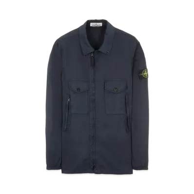 Stone Island 10610 STRETCH COTTON GABARDINE "Drak Blue"