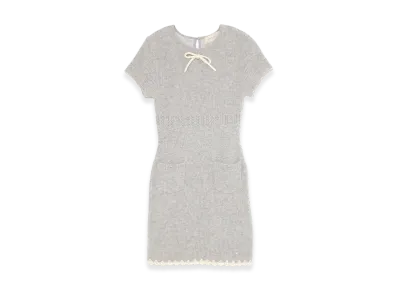 ANDMARY Women's Maggy Ribbon Mini Dress "Gray"