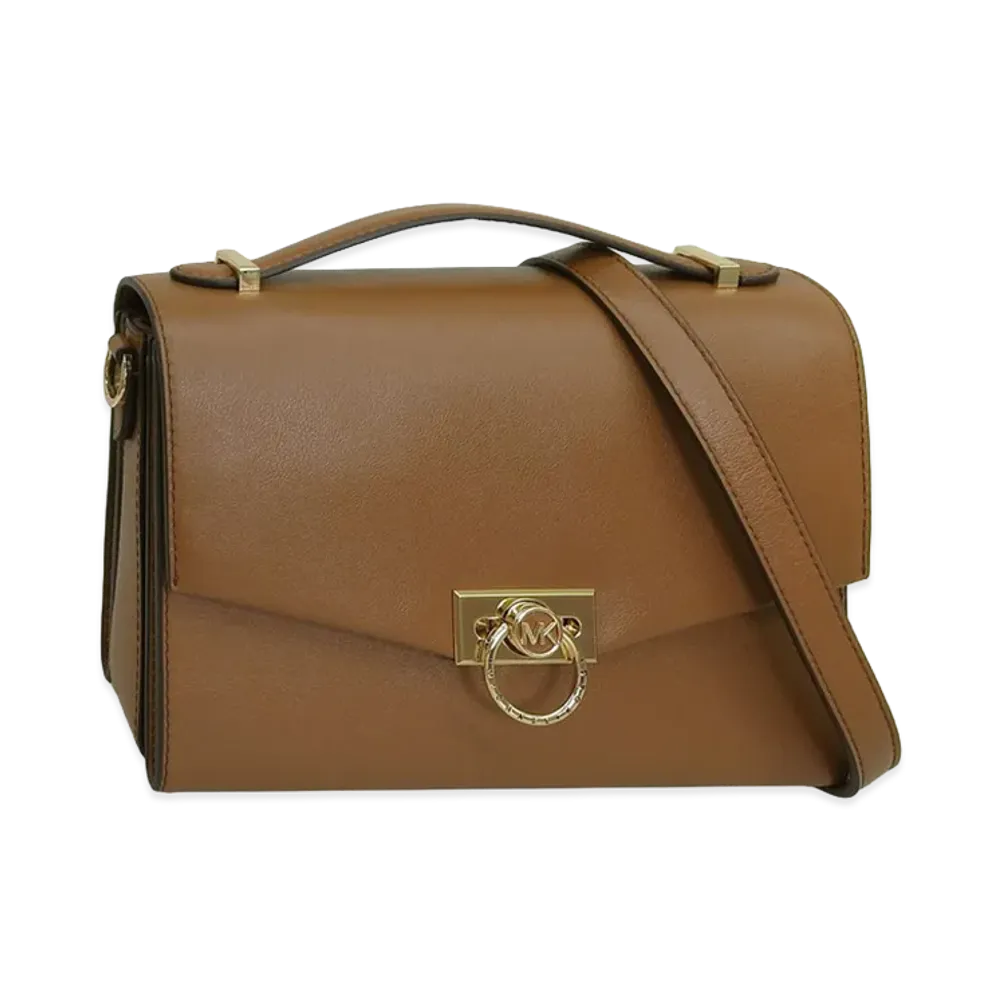 MICHAEL KORS Women's Hendrix Shoulder Bag "Brown"