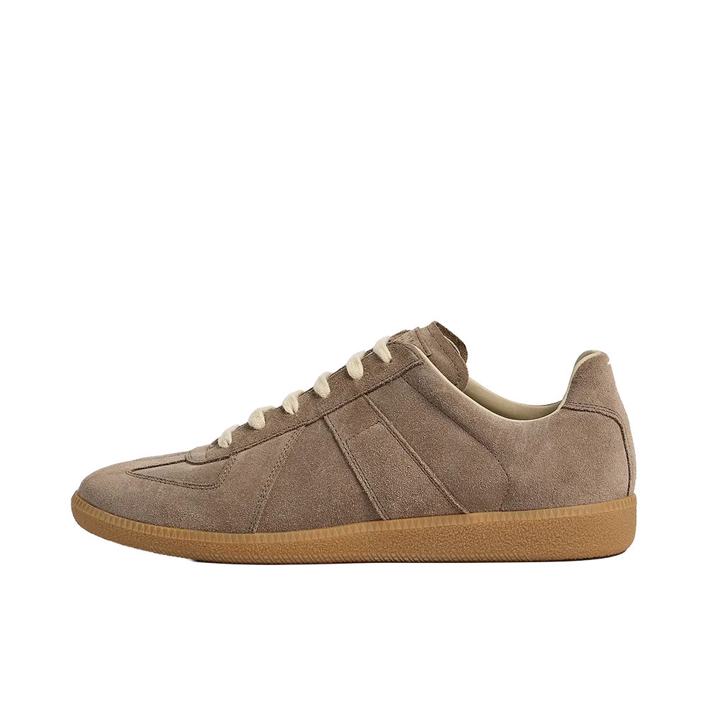 Maison Margiela Women's Replica Suede Sneaker "Taupe"