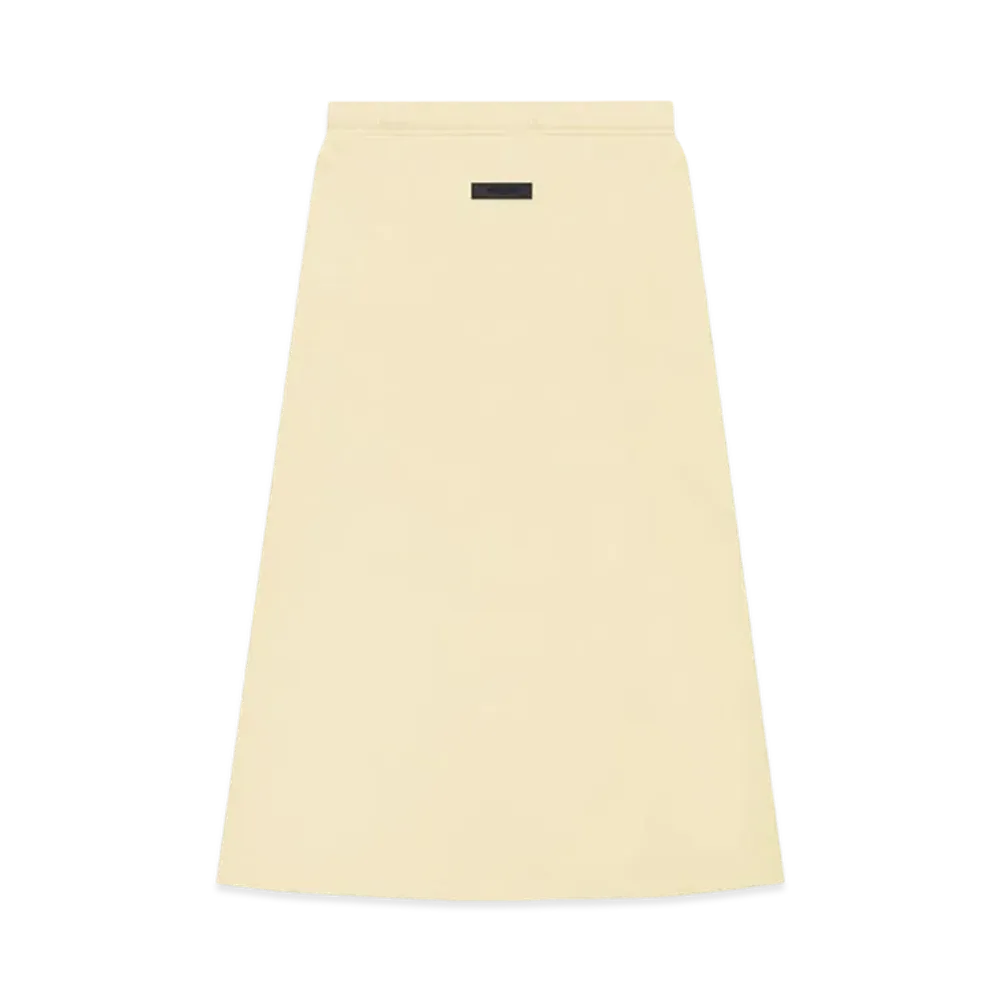FEAR OF GOD ESSENTIALS MID Length Skirt "Egg Shell"