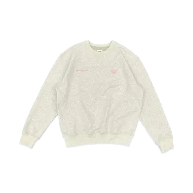 HTH Rhinestone sweat shirts "GRAY"
