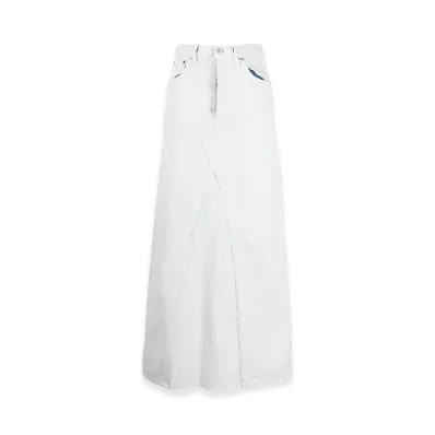 Maison Margiela Women's Denim Skirt "White"