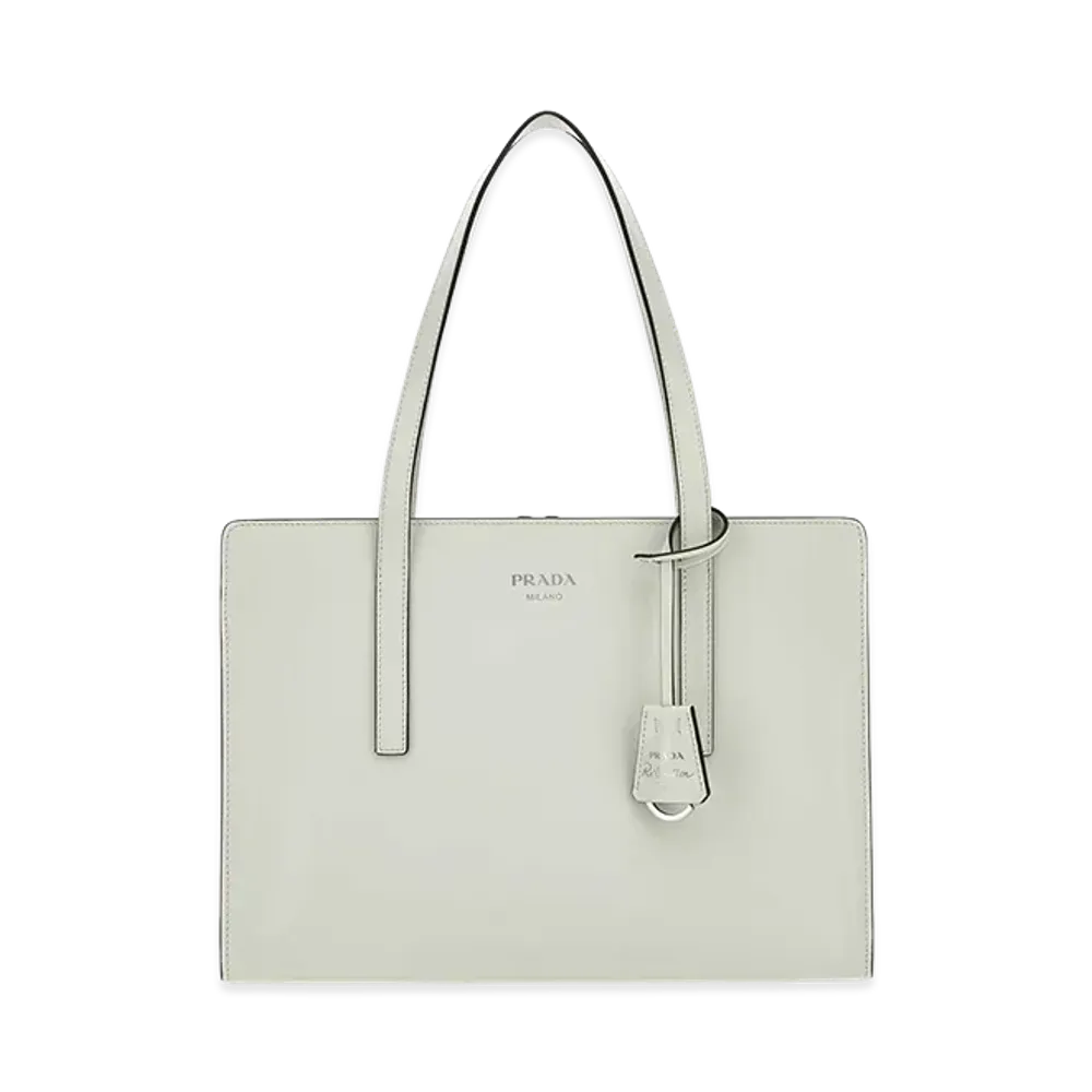 PRADA Women's Leather Re-Edition 1995 Shoulder Bag "White"