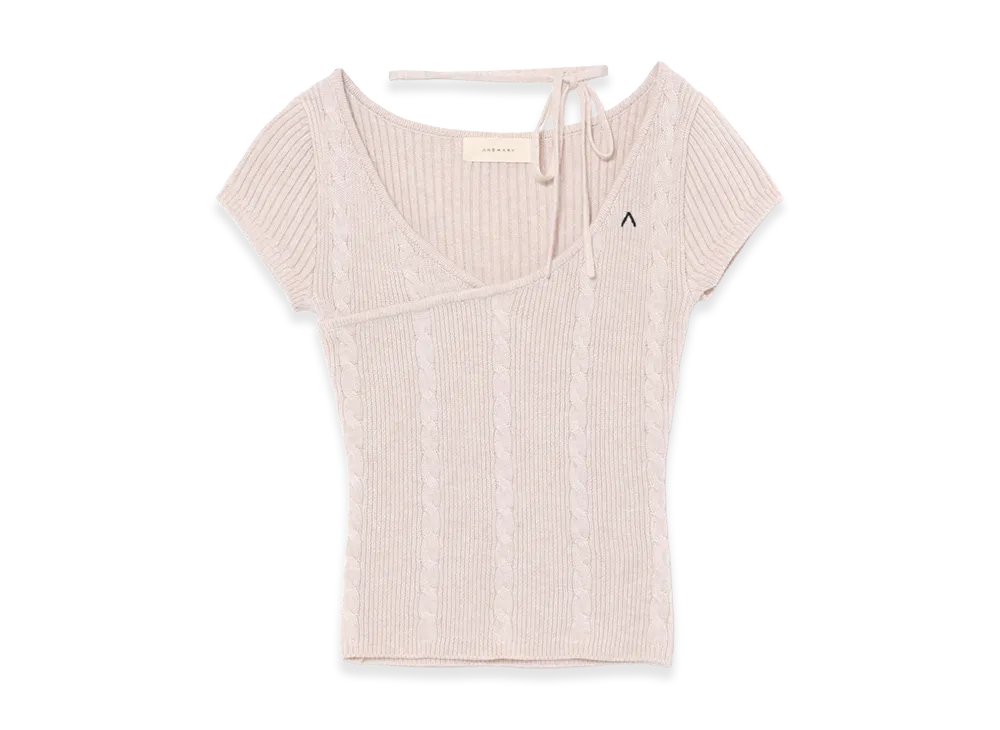 ANDMARY Women's Amber Cachecouer Tops "Beige"