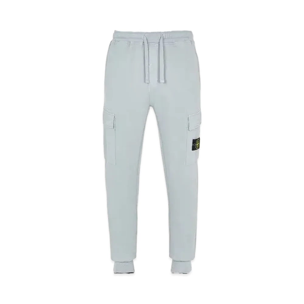 Stone Island 65220 BRUSHED COTTON FLEECE_REGULAR FIT "Pearl Grey"