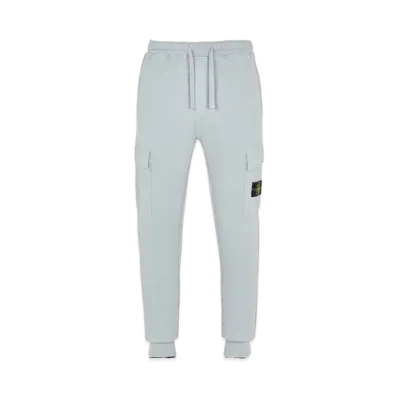 Stone Island 65220 BRUSHED COTTON FLEECE_REGULAR FIT "Pearl Grey"