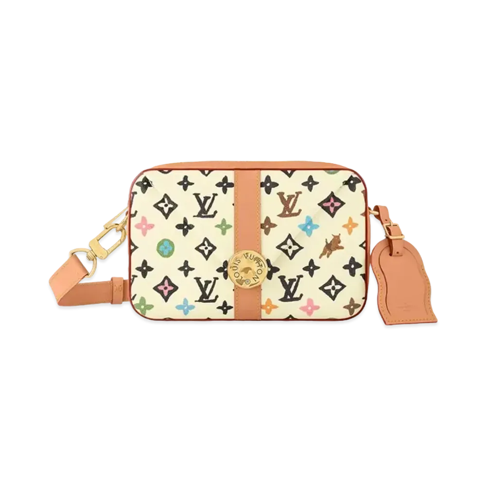 Tyler, The Creator x Louis Vuitton Envelope Messenger Monogram Craggy Isetan Shinjuku Men's Store Limited "Vanilla"