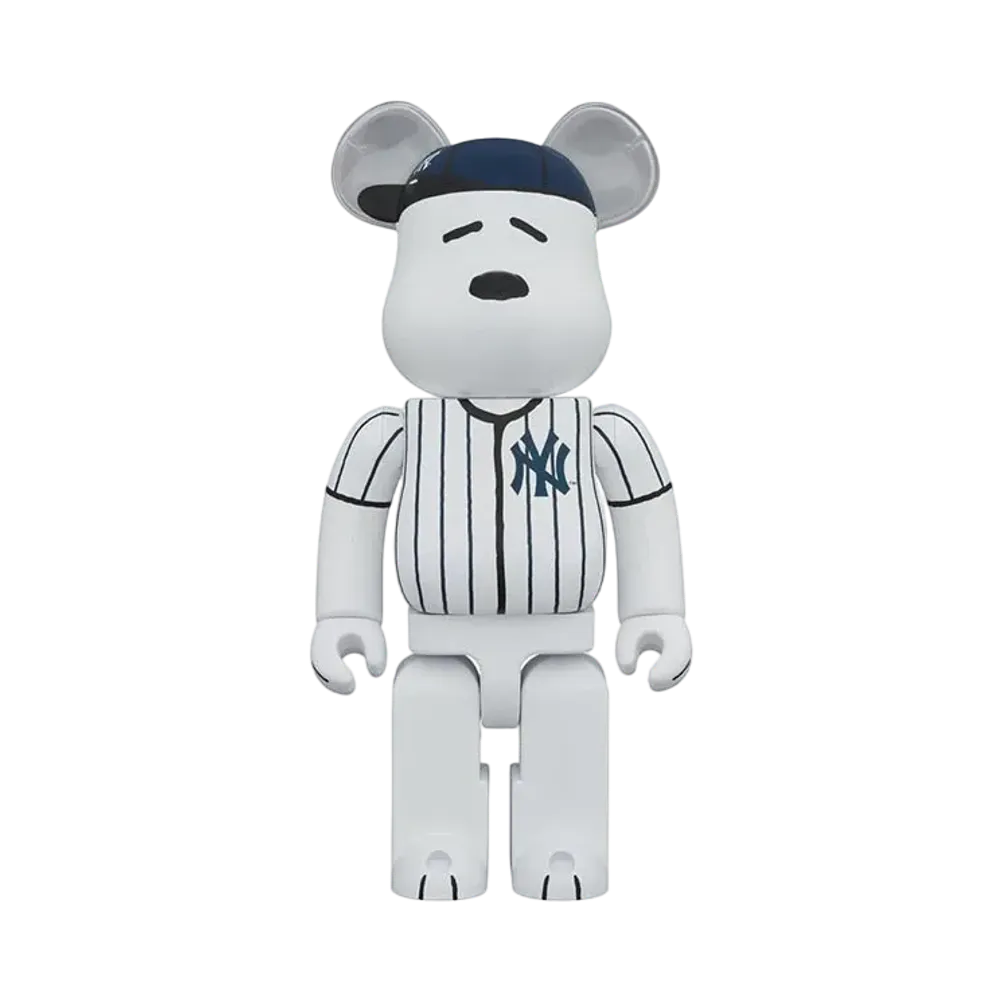 Bearbrick MLB x PEANUTS SNOOPY (NEW YORK YANKEES) 1000%
