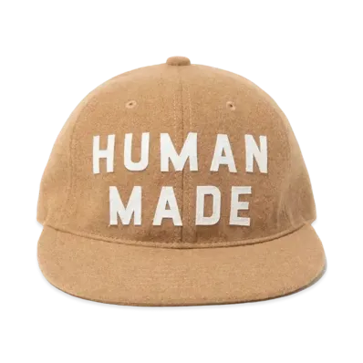HUMAN MADE 6 PANEL WOOL CAP "Beige"