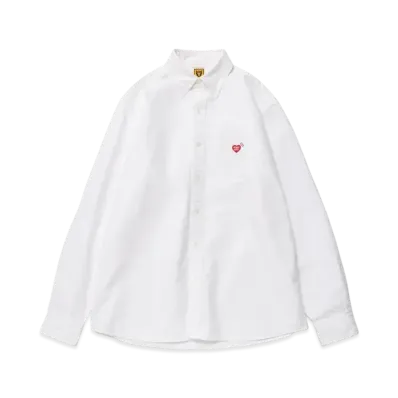 HUMAN MADE OXFORD BD SHIRT "White"