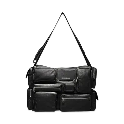BALENCIAGA Superbusy Large Sling Bag "Black"