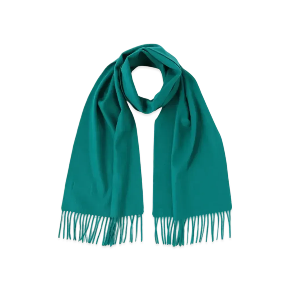 BEAMS Cashmere Scarf Solid "Green"