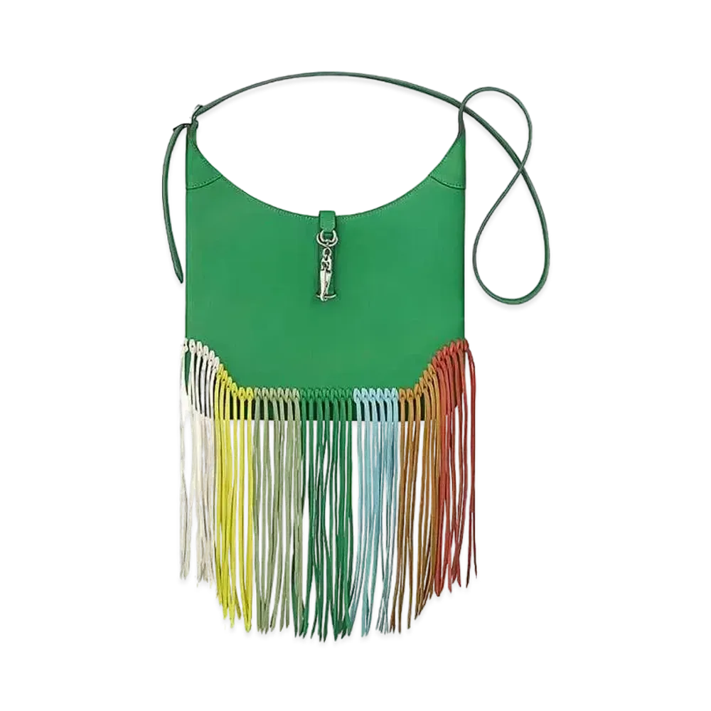 Hermes Trim 31 Anate Rainbow Bag  "Bamboo/Multicolor"