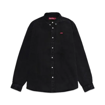 Supreme Small Box Shirt "Washed Black" (24SS)