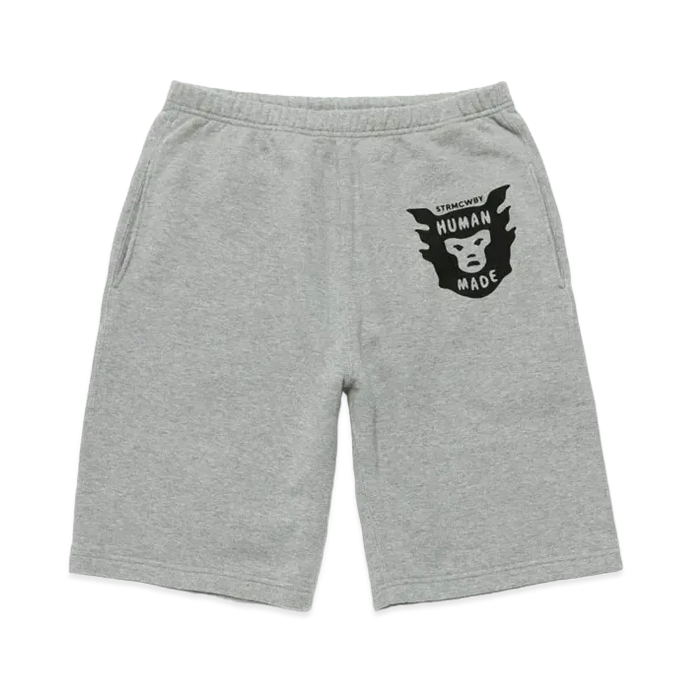 HUMAN MADE SWEAT SHORTS "Grey"