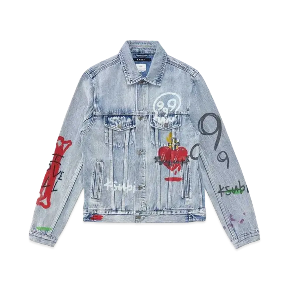 KSUBI Classic Jacket Juice Trip "Light Blue "