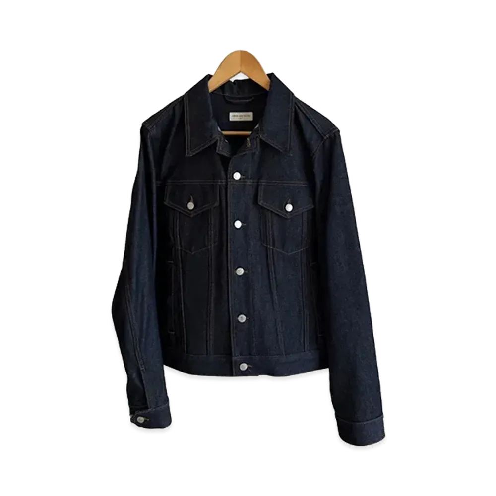 DRIES VAN NOTEN 2377 Vilsoni M.W.Jacket "Indigo"