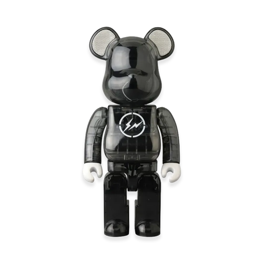 MEDICOM TOY "BEARBRICK" Audio Portable Bluetooth Speaker Fragment 400% Black