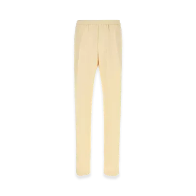 DRIES VAN NOTEN Jersey Pennams Pant "Beige/Pastel Yellow"
