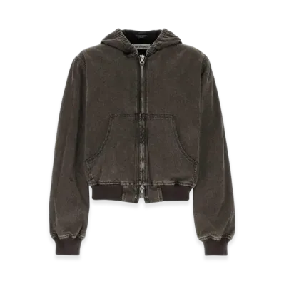 OUR LEGACY Bank Jacket "Black Coated Wash"