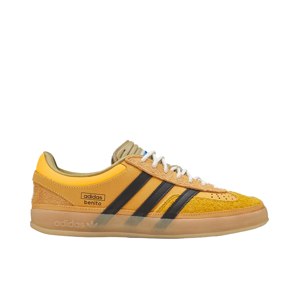 Bad Bunny × adidas Gazelle Indoor "Solar Gold"