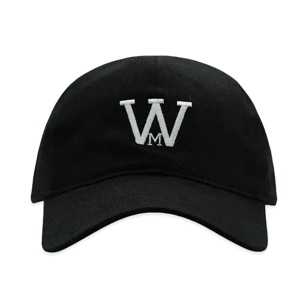 White Mountaineering WM 6 PANEL CAP "BLACK"