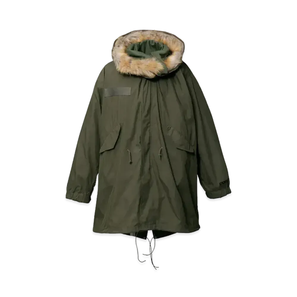 Comme des Garçons x Alpha Fishtail Coat "Khaki"