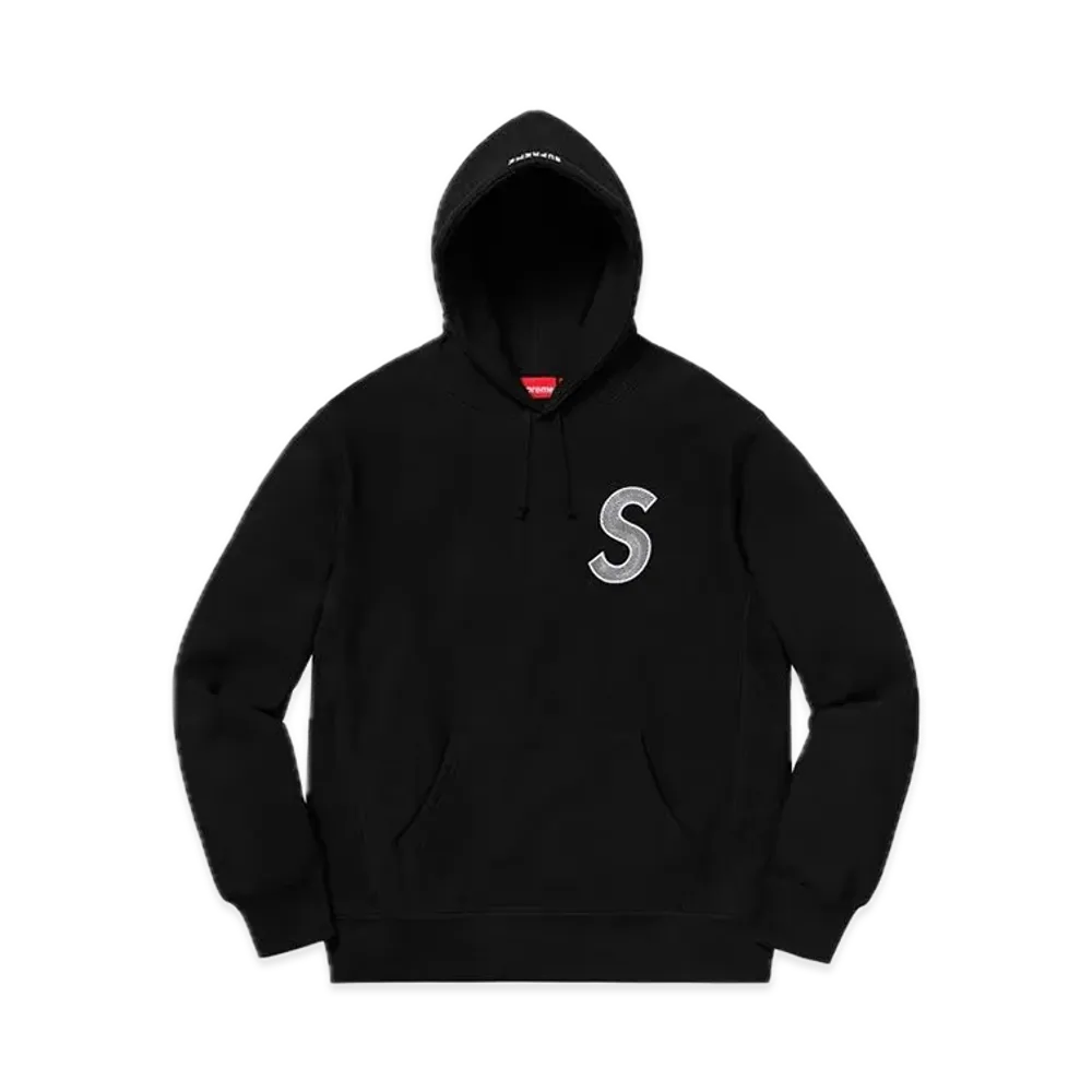 シュプリーム S ロゴ フーデッド スウェットシャツ "ブラック" (18FW)
