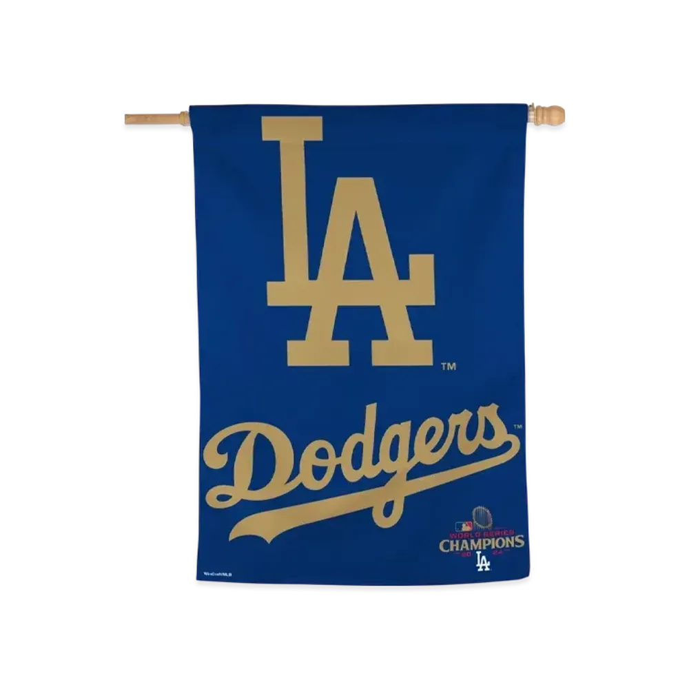 MLB Los Angeles Dodgers 2025 Gold Collection WinCraft 28" x 40" Single-Sided Vertical Banner "Royal"