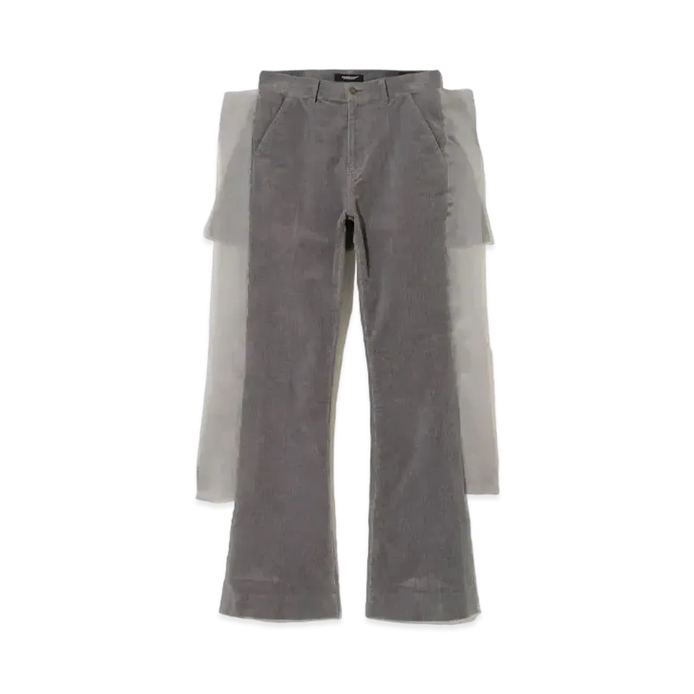 UNDERCOVER Corduroy Bootcut Pants "Gray"