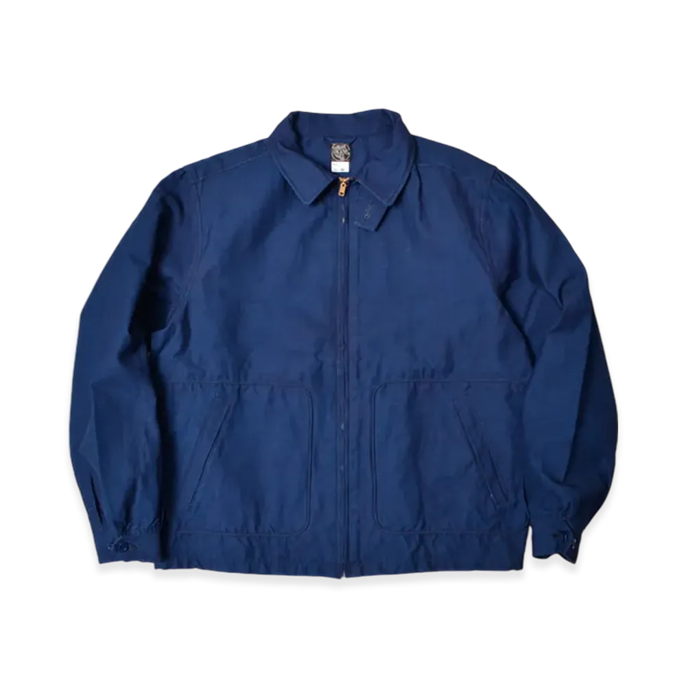SUGAR CANE Fiction Romance 4.5Oz. Cotton Rayon Sports Jacket "Navy"