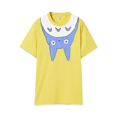 LOEWE x My Neighbor Totoro T-shirt In Cotton "Yellow"