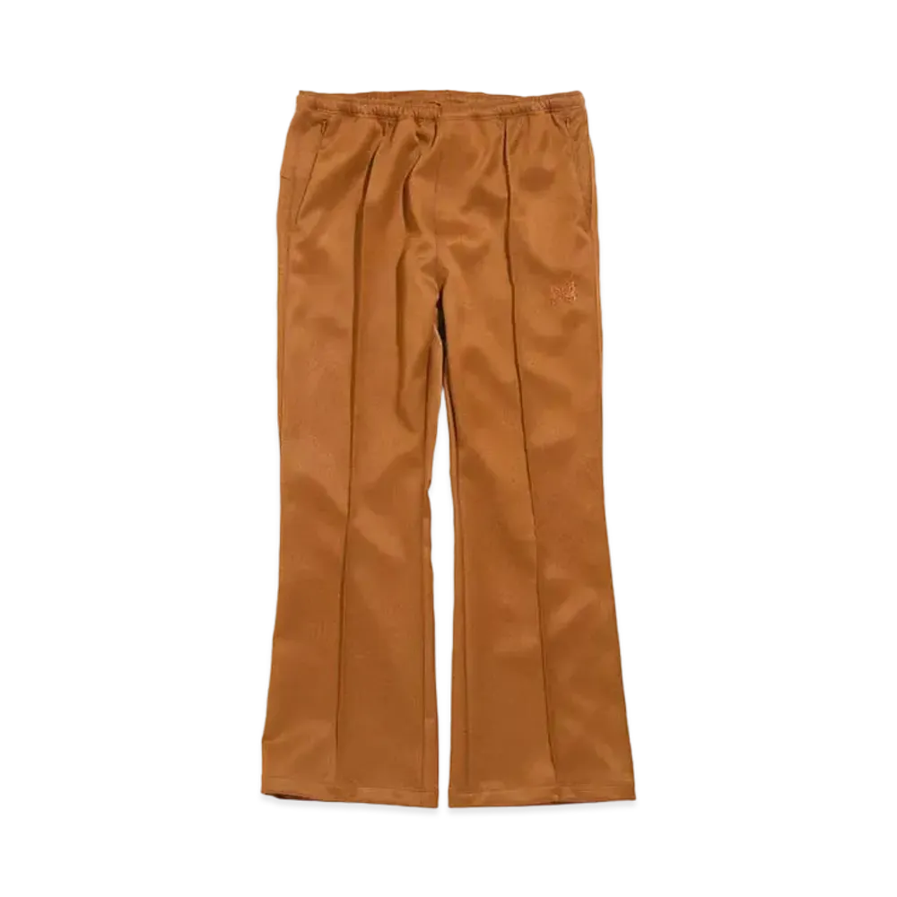 Needles W.U. BOOT-CUT PANT - PE/R DOESKIN "Brown"