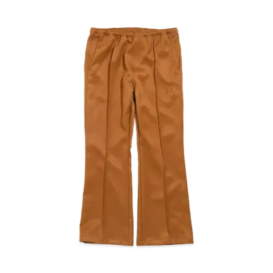 Needles W.U. BOOT-CUT PANT - PE/R DOESKIN "Brown"