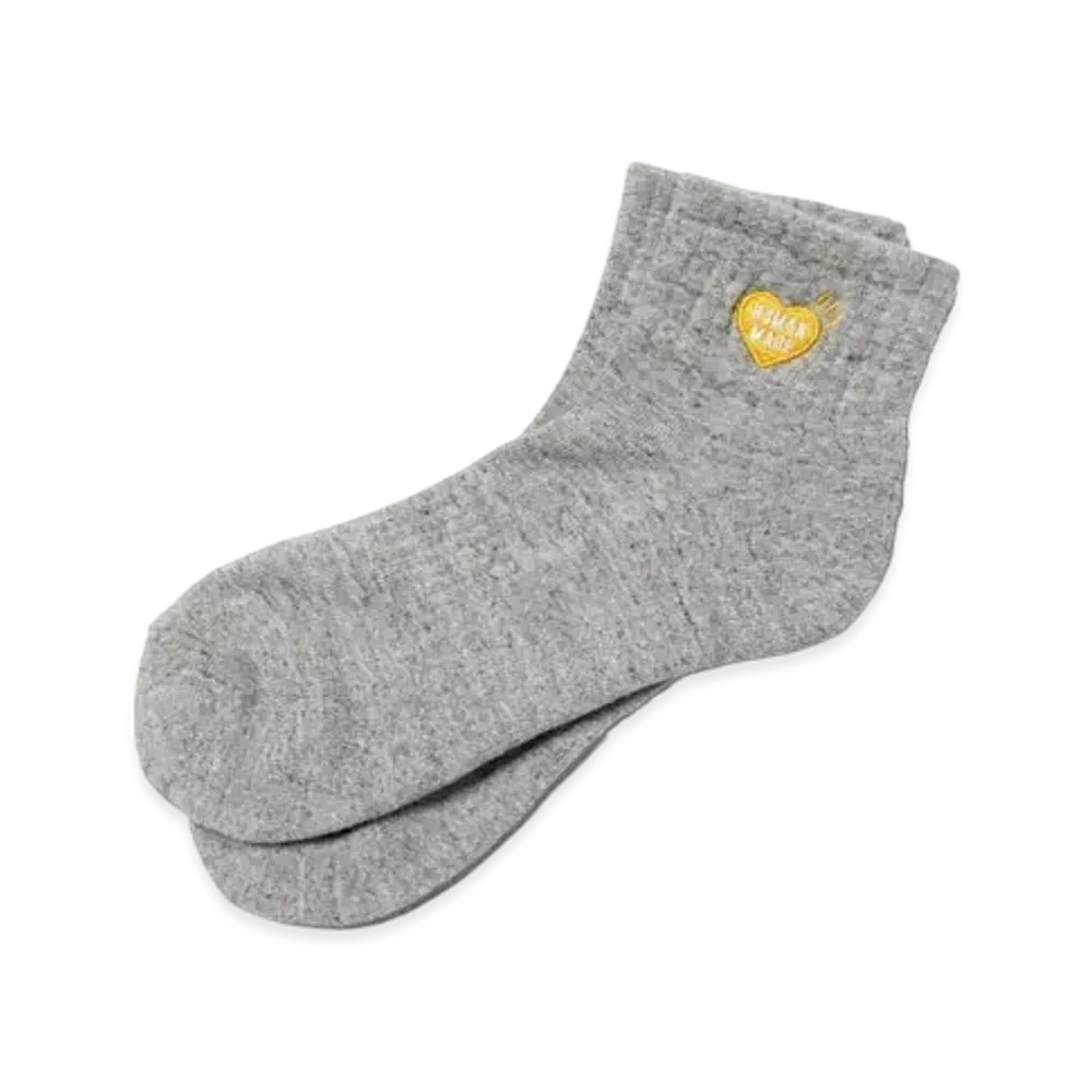 HUMAN MADE Short Pile Socks "Gray"