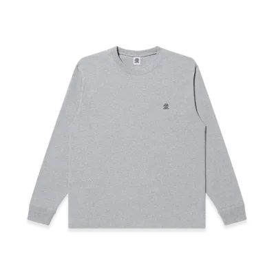 BlackEyePatch Small OG L/S Tee Heather "Gray"