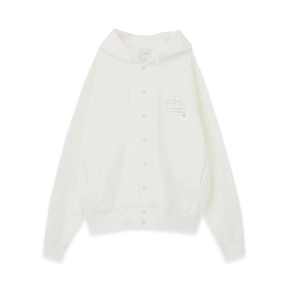 FRAGMENT x CLANE Hoodie "White"