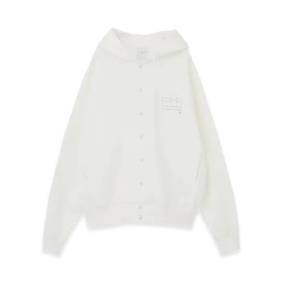 FRAGMENT x CLANE Hoodie "White"