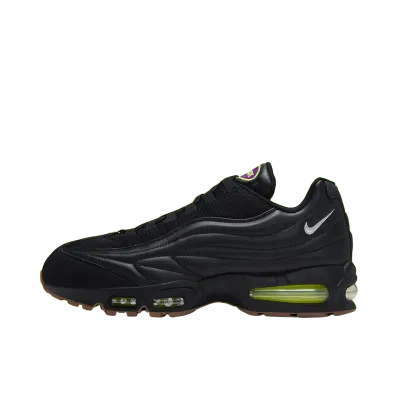 Nike Air Max 95 Big Bubble PRM "Black/Gum Medium Brown/Volt"