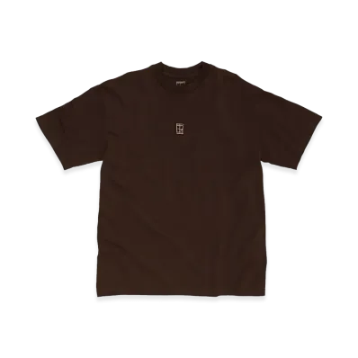 Travis Scott Cactus Jack x Nike Court Logo Tee "Brown"