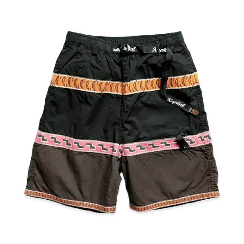 KAPITAL COMBER BARRY ECO BAKA SHORT PANTS 2021 "Black"