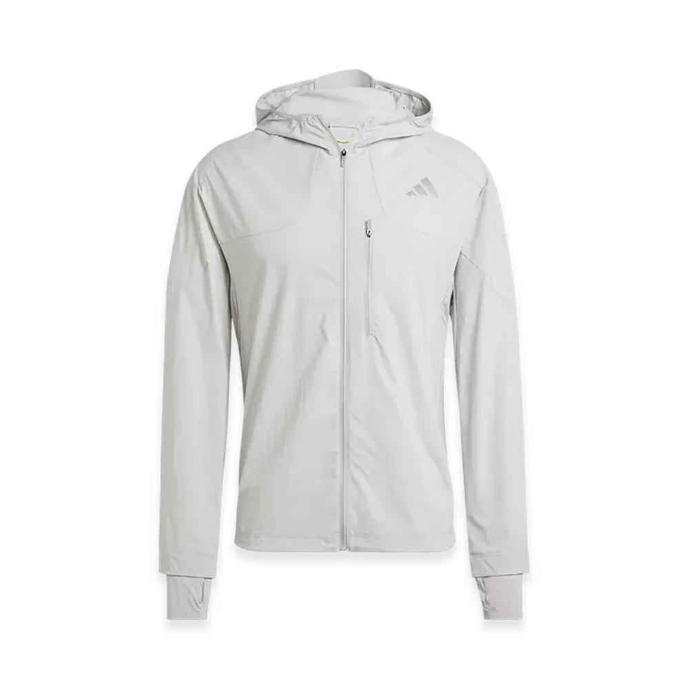 adidas Adizero Ekiden Running Jacket "Grey Two"