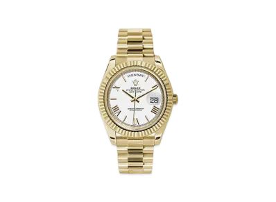 ROLEX Day-Date 40 White Dial 228238