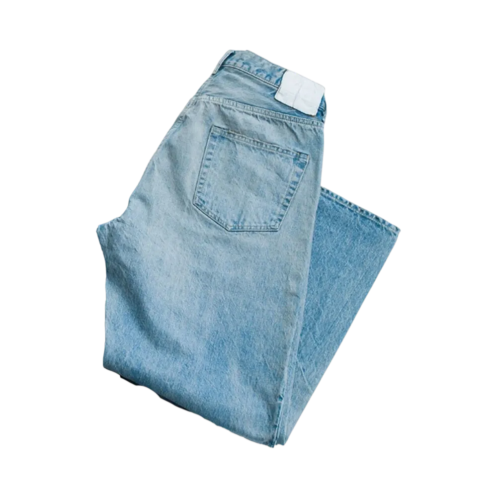 Ron Herman Sustainable Denim Wide Pants "Blue"