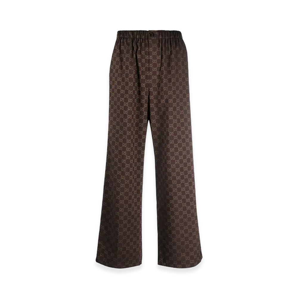 GUCCI Women's Trousers "Brown"
