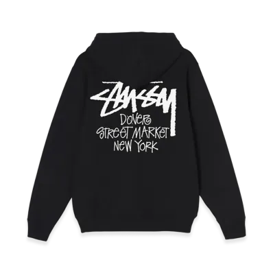 Stussy Stock DSM New York Hoodie 2022 "Black"