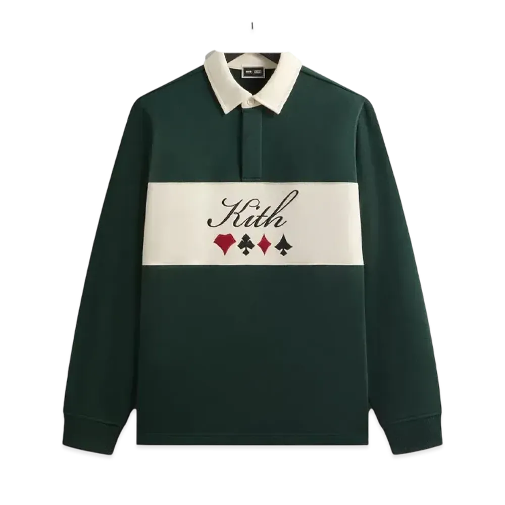 Kith x Batman Joker Rugby "Ivy Green"